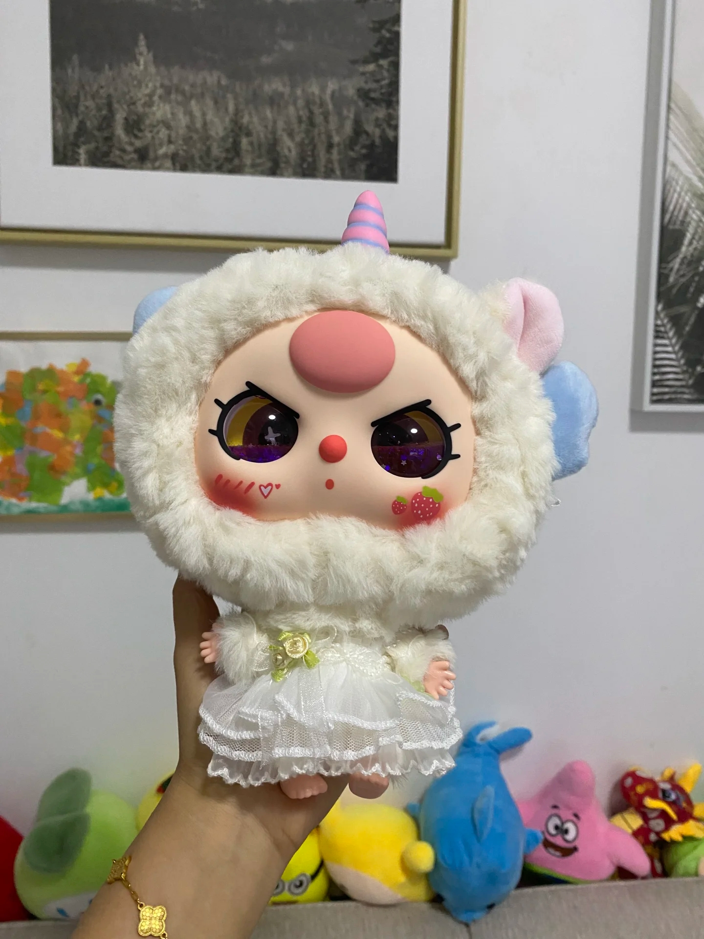 【Blind Box】Baby Three-Big-Head Baby Zip Bag