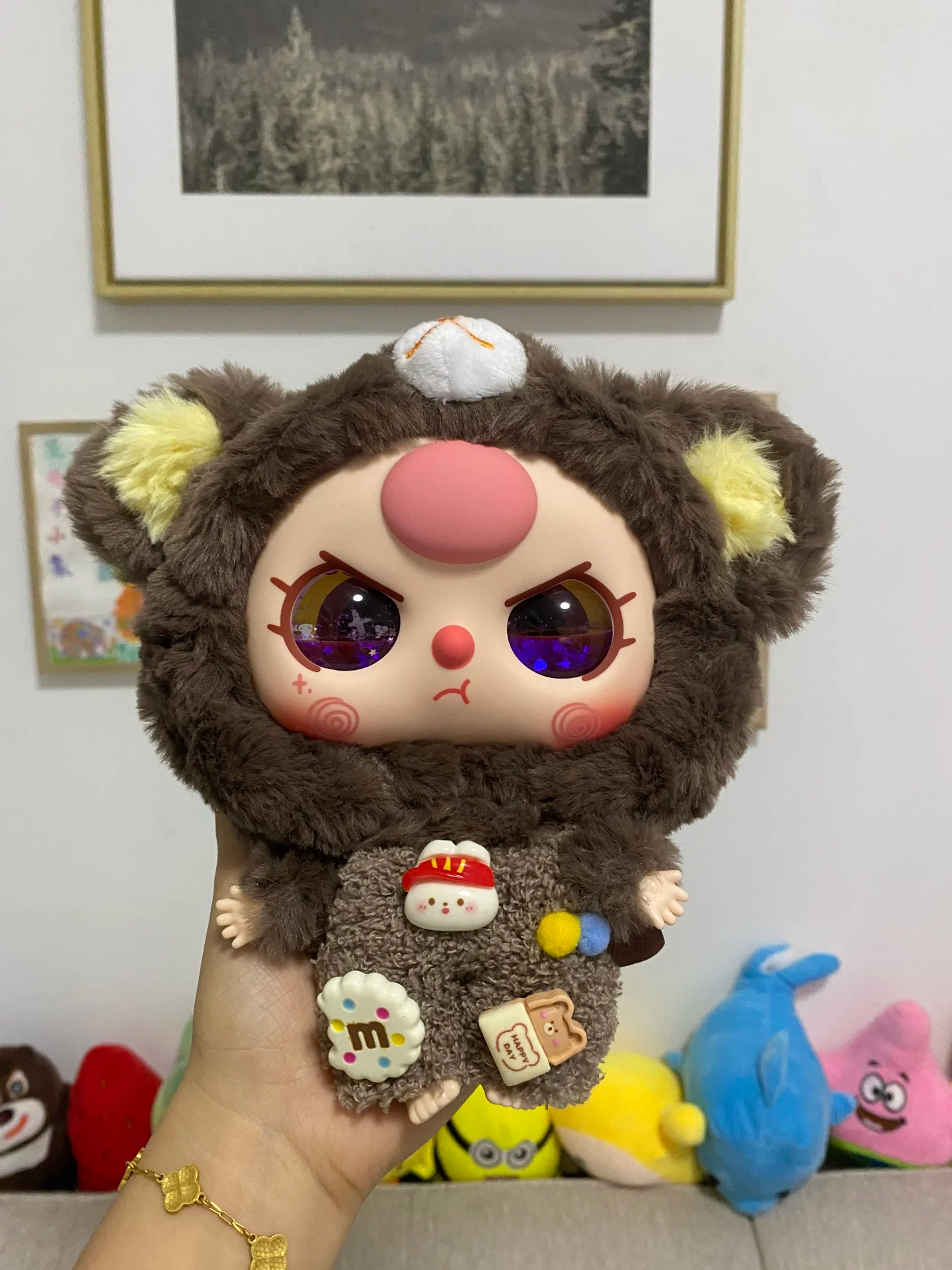 【Blind Box】Baby Three-Big-Head Baby Zip Bag